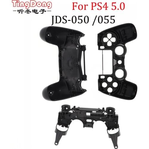Plastic Hard Shell For PS4 Playstation 4 5.0 Version JSD 050 JDM 050 JDS 055 Controller Housing Cover Protective Shell Skin Case