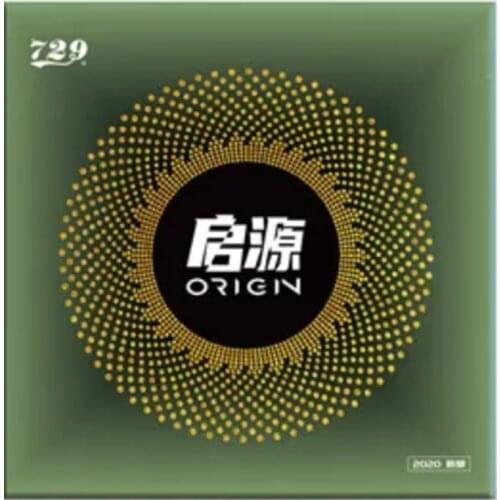 RITC 729 ORIGIN Pips-In Table Tennis Defensive Tacky Rubber With Sponge