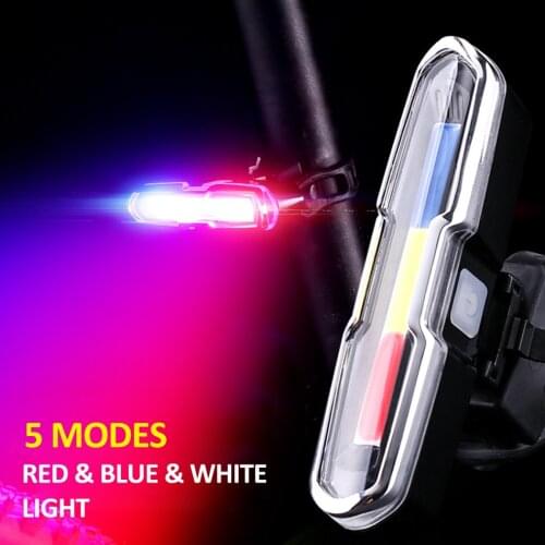 Bike Light Bicycle Rear Led MTB COB Luces Bicicleta Luz Bicicleta Bycicle Cycling USB Flashlight Accessories