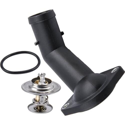 Thermostat water flange for AUDI SEAT SKODA for VW Caddy Golf 4 5 T5 A3 Octavia 1.9 TDI 109791 1001210048