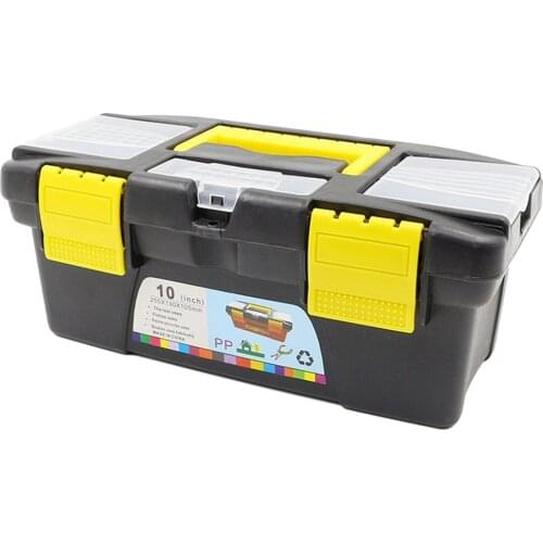 10 Inch 12.5Inch Multifunctional Instrument Parts Hardware Tool Storage Box ABS Plastic Toolbox Electrician Box