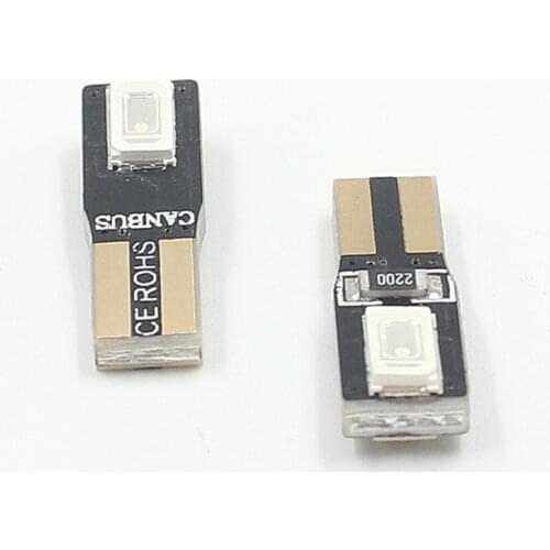 10Pcs T5 Led Bulb W3W W1.2W Led Canbus Car Interior Lights Dashboard warming indicator Wedge Auto Instrument Lamp