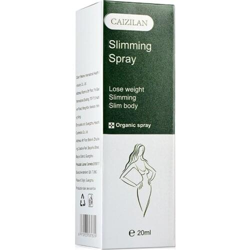 20ml Organic Slimming Spray Anti-Cellulite Fat Burner Lose Weight Product Fat Burning Slim Spray Massage Liquid