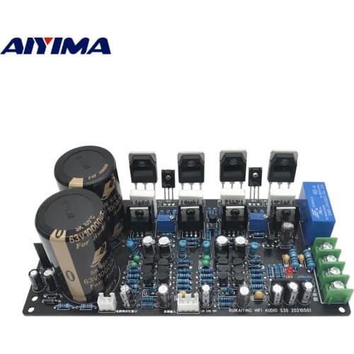 AIYIMA ONsemi Tube Amplifier Board 150W+150W HiFi Dual Channel Audio Amplifiers Sound Power Amplificador UPC1237 Speaker Protect