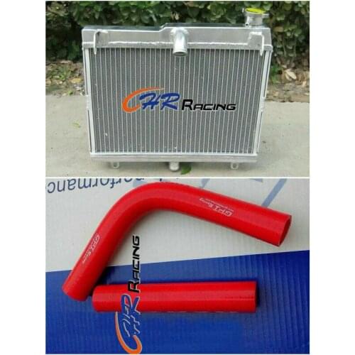 Aluminum Radiator and Silicone Hose For SUZUKI RG400 RG500 RG 400 500