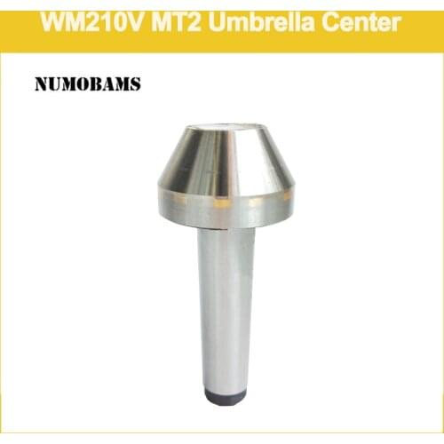 Free Shipping NUMOBAMS WM210 Lathe Tail Stock Use MT2 Umbrella Center