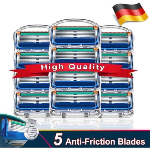 Razor Blades Shaving Cassettes For Gillette Fusion 5 Safety Mens shaver Face Shaver Case For Beard New Replacement blade