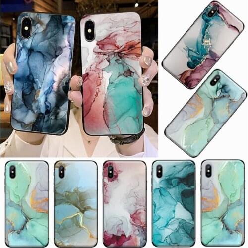 Marble color pattern Phone Case for iPhone 11 12 pro XS MAX 8 7 6 6S Plus X 5S SE 2020 XR coque shell cover funda