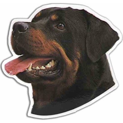 Dawasaru for Rottweiler Dog Car Sticker Personalized Decal Laptop Truck Motorcycle Auto Accessories Decoration PVC,13cm*12cm