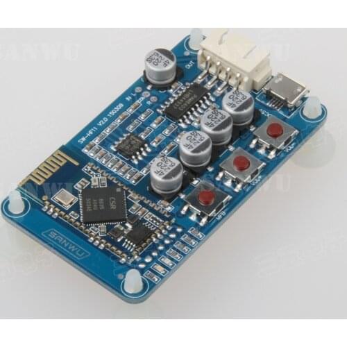 DC 5V USB Digital Amplifier Speaker Bluetooth 4.0 Receiver Audio Power Mini Amplifier Board Module