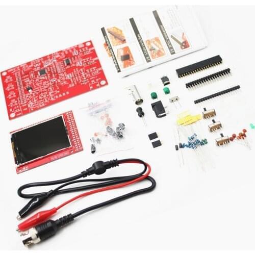 DSO138 Digital Oscilloscope 2.4" TFT Handheld Pocket-size Digital Oscilloscope Parts for Oscilloscope Electronic Learning Set