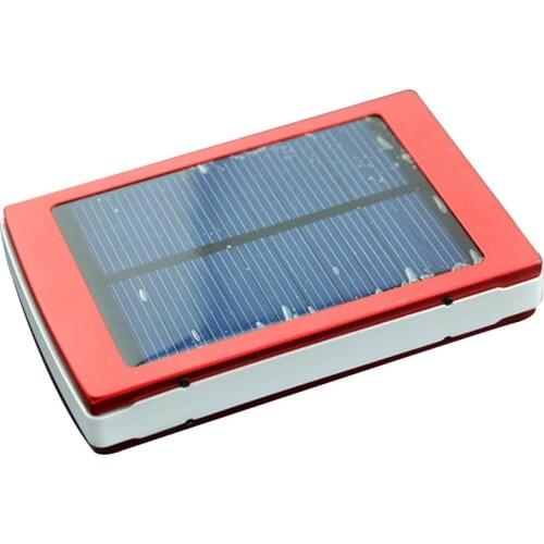 Dual USB Solar Mobile Power Bank Nesting Portable Battery Charger Box Camping Light B99