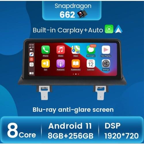 Fellostar Android 11 Car multimedia Player For BMW 1 Series 120i E81 E82 E87 E88 CCC CIC No Screen DSP IPS 4G Wireless carplay