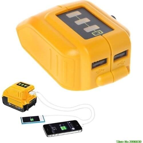 DCB091 Li-on Battery USB Charging Converter 12V DC Output Heated Jackets Adapter