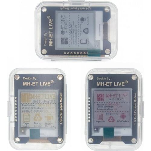 1.54 Inch Epaper Module E-paper E-Ink EInk Display Screen SPI Support Global/Part For Arduino STM raspberry pi ESP32