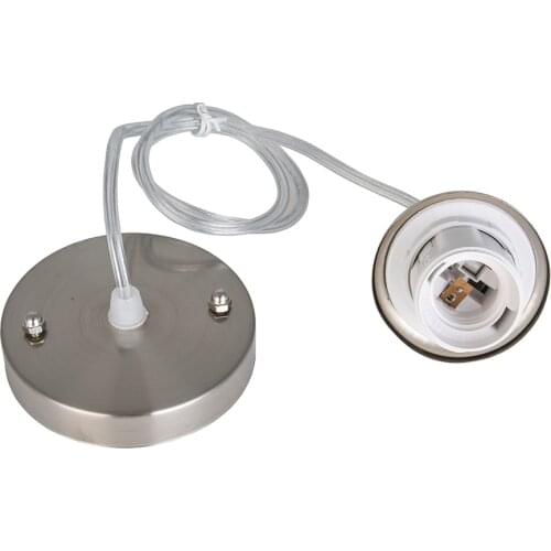 Lamp Base E27 Hanging Pendant LED Light Fixture Edison Ceiling Screw Light Lamp Bulb Socket Holder