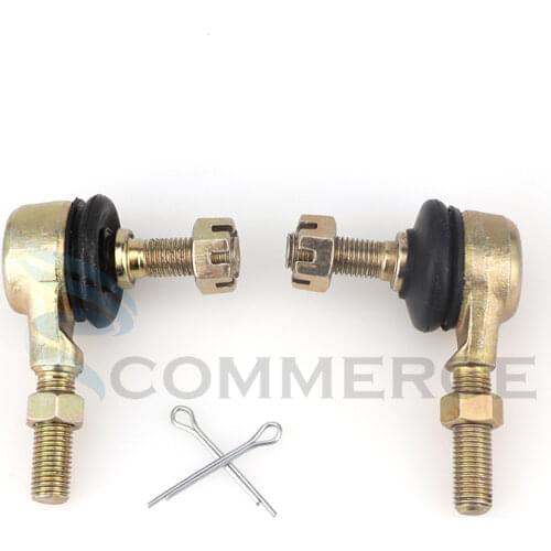 1 Pair Metal M10*M10 Tie Rod Ball Joint For 50cc 70cc 90cc 110cc 125cc 150cc 200cc 250cc ATV Quad 4-Wheeler