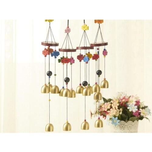 1PC Outdoor Living Wind Chimes Yard Antique Amazing Garden Tubes Home Windchime Wall Hanging Home Decoration Random KN 062
