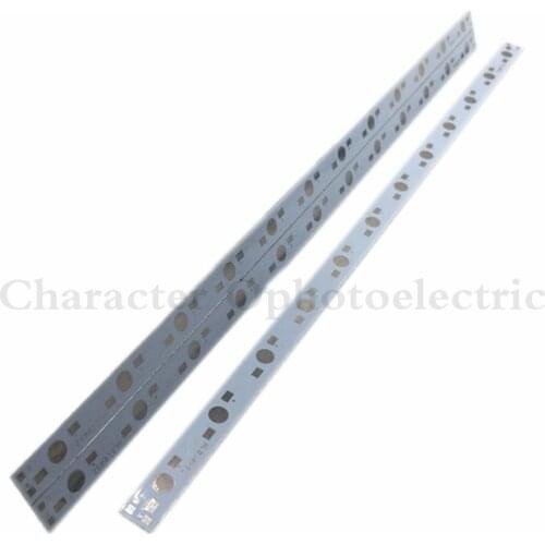30CM x 1CM Aluminium PCB Circuit Board for 12 x 1w,3w,5w LED in Series 30PCS