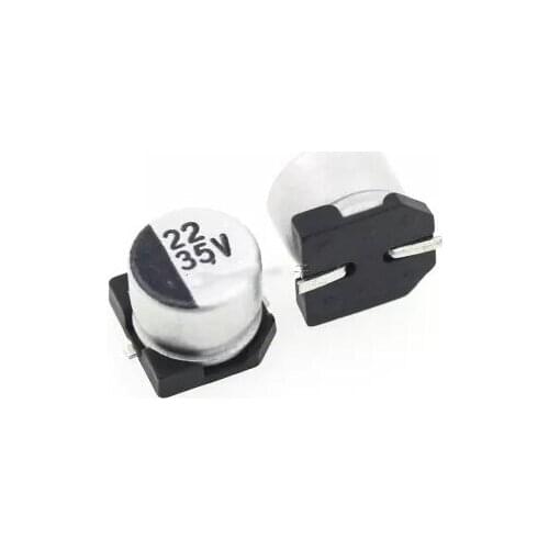 35v 22uf 6.3x5.5 SMD / Chip aluminum electrolytic capacitor brand new original NCC