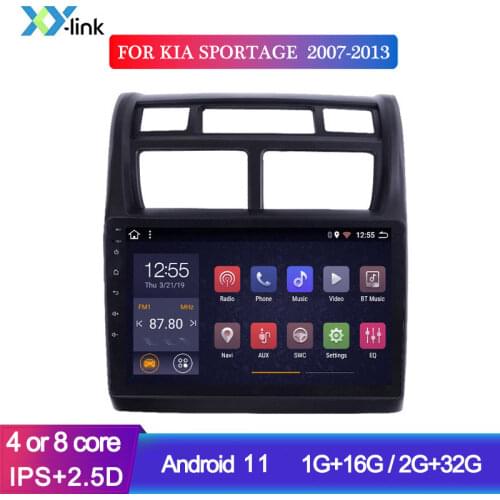 9 inch Android Car multimedia dvd player for KIA SPORTAGE 2007-2013 Radio mp3 GPS navigation system accessory bluetooth usb