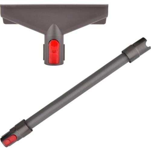 Accessory Tool Kit Attachment Set with Extension Hose for Dyson V7 V8 V10 V11 SV10 SV11 Cordless Vacuum Cleaner (2 in 1)