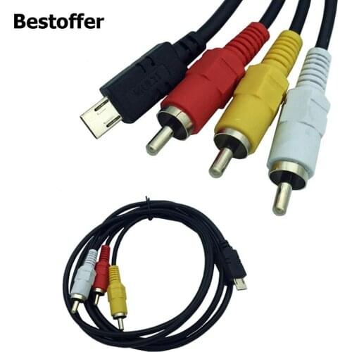 AV Cable VMC-15MR2 RCA Terminal Cord for Sony Handycam Camcorder Digital Camera