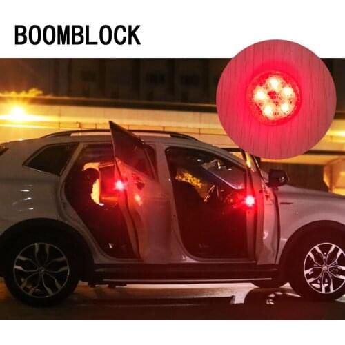 Auto Car-styling Stickers For BMW E36 F30 F10 X5 E53 E34 E30 F20 E70 X6 E90 E60 Mini Cooper Saab Strobe Warming Lights 5 LED
