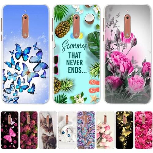 For Nokia 5 Case 5.2" Soft TPU Silicone Back Phone Cover Case For Nokia 5 Nokia5 2017 Cases TA-1024 TA-1053 TA-1044 Bumper Funda