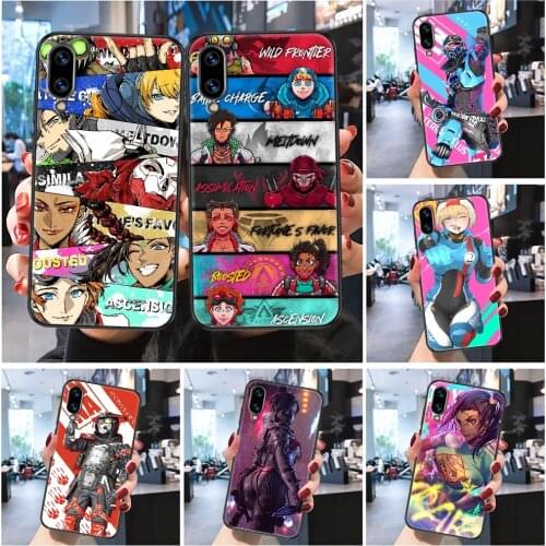 Apex Legends Game Phone case For Huawei P Mate P10 P20 P30 P40 10 20 Smart Z Pro Lite 2019 Frosted black pretty shell silicone