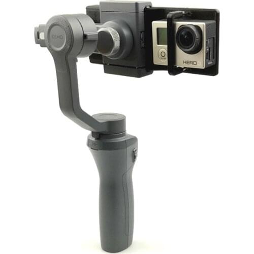 GoPro Hero3/4/5/6 ants camera Adapter switch mount plate for DJI osmo 1/2 mobile gimbal handheld parts