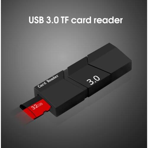 KEBIDU Micro SD Card Reader High Speed Smart Card Reader USB 3.0 SD / TF Card Reader for Phone PC Computer