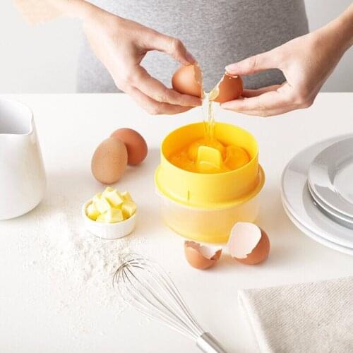 New Kitchen Egg Separator Egg White Egg Yolk Separator Egg Protein Filtration Separation Kitchen Tool