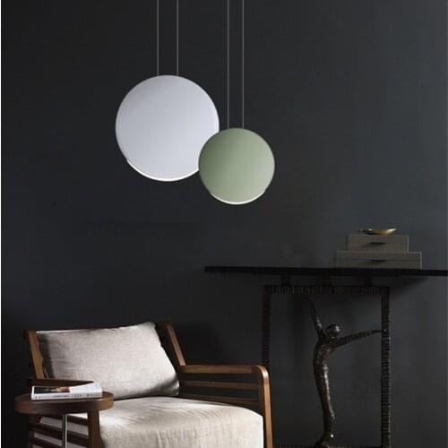 Post-modern Nordic Creative Led Aluminum Biscuit Chandelier Bar Bedroom Restaurant Decorative Light Cosmos Light Fixtures