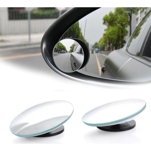 360 Rotatable Car Blind Spot Mirrors for parking safety For Ford Focus 2 3 4 MK2 MK3 MK4 Kuga Edge Mondeo Fusion Ecosport Fiesta