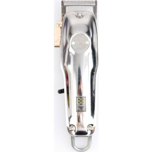 Kemei KM-1986 +PG Barber Professional Hair Clipper Cutter Electric Cordless Hair Trimmer Hair Cutter Machine Grooming