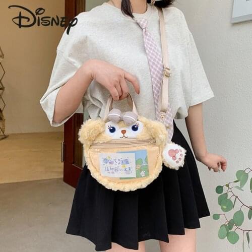 Disney Cartoon Cute Lady Shoulder Messenger Bag Fashion Popular Shoulder Bag Travel Multifunctional Storage Bag Cosmetic Bag