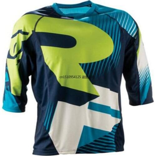 Cycling jersey 2021 moto jersey quick-drying perspiration Long sleeve rf downhill jersey motocross T-shirt
