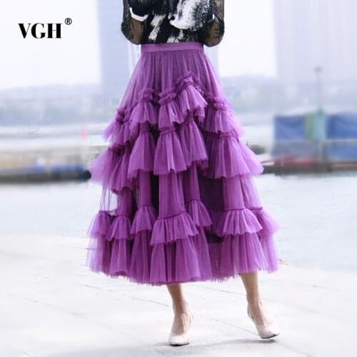 Женские летние юбки VGH China At AliExpress