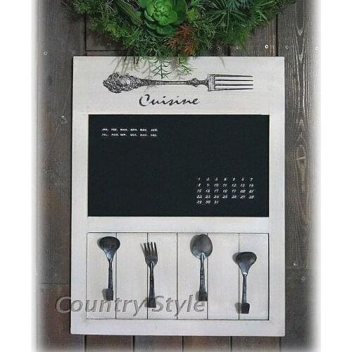 Vintage Wooden Wall Decor Board for Notes