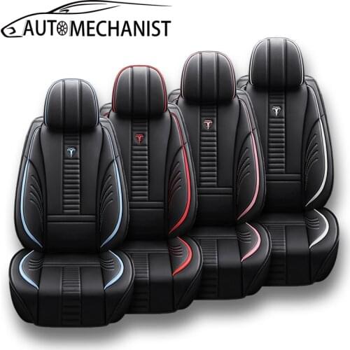 High-Quality Car Seat Cover PU Leather Vehicle Cushion Mats Automotive Interior Accessories Car Chair Protection With Storage