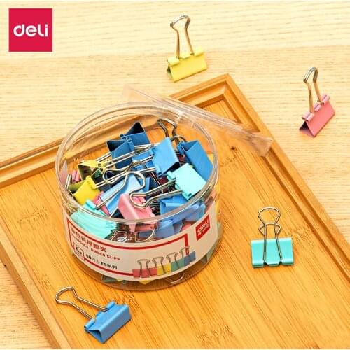 25mm Document Clips Free Shipping School File Hooks 48Pcs/Barrel