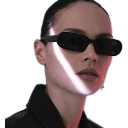 Traveling Women Small Rectangle Sunglasses Brand Designer Fishing Cycling Colorful Female UV400 Square Hiking Sun Glasses Shades