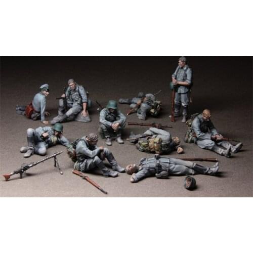 1/35 Resin Figure Model Kit Unassambled Unpainted 00S17