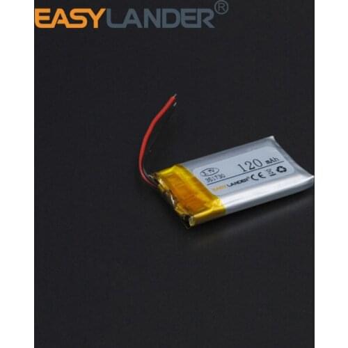 10pcs/Lot 3.7V 120mAh Rechargeable li Polymer Li-ion Battery For bluetooth headset mp3 /mp5 gps psp mouse smart Watch 351730