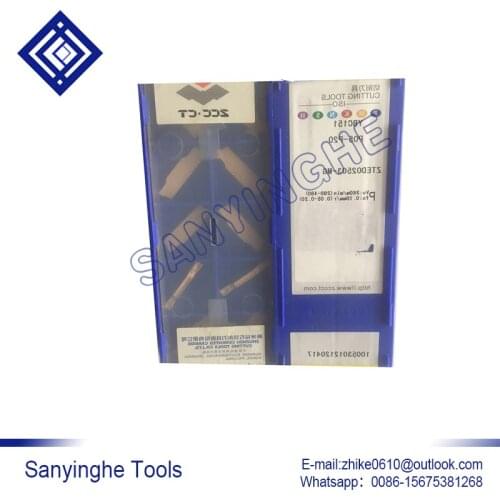 Free shipping high quality 10pcs /lots YBC151 ZTED02503-MG cnc carbide parting & grooving inserts cnc blade lathe turning tool