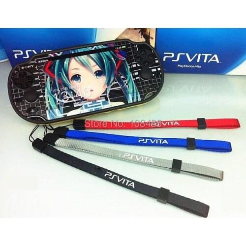 2pcs/lot Flip Hand Strap for Sony Play Station Vita Psv PS vita Wrist Strap 4 colors to choose