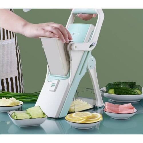 2021 New Safety Handguard Vegetable Meat Slices Multifunctional Manual Vegetable Cutter Grater Kitchen Tool Accessories