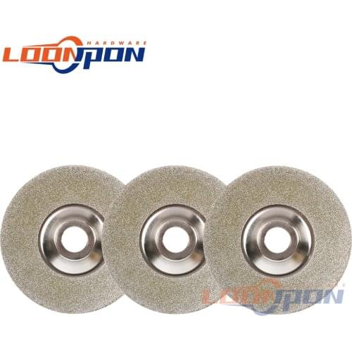 5Inch Electroplated Diamond Cutting Disc Grinding Wheel Bowl Shape Discs for Glass Ceramic Jade 46/150Grit 1Pc