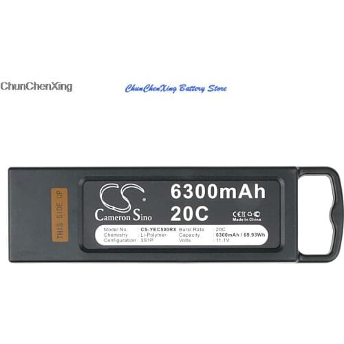 Cameron Sino 6300mAh Battery for YUNEEC Q500, Q500 4K, Q500